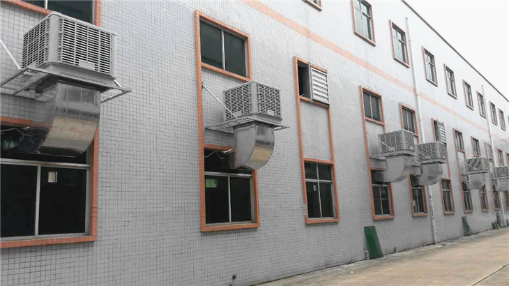 深圳大型铁皮房结构通风降温设备安装